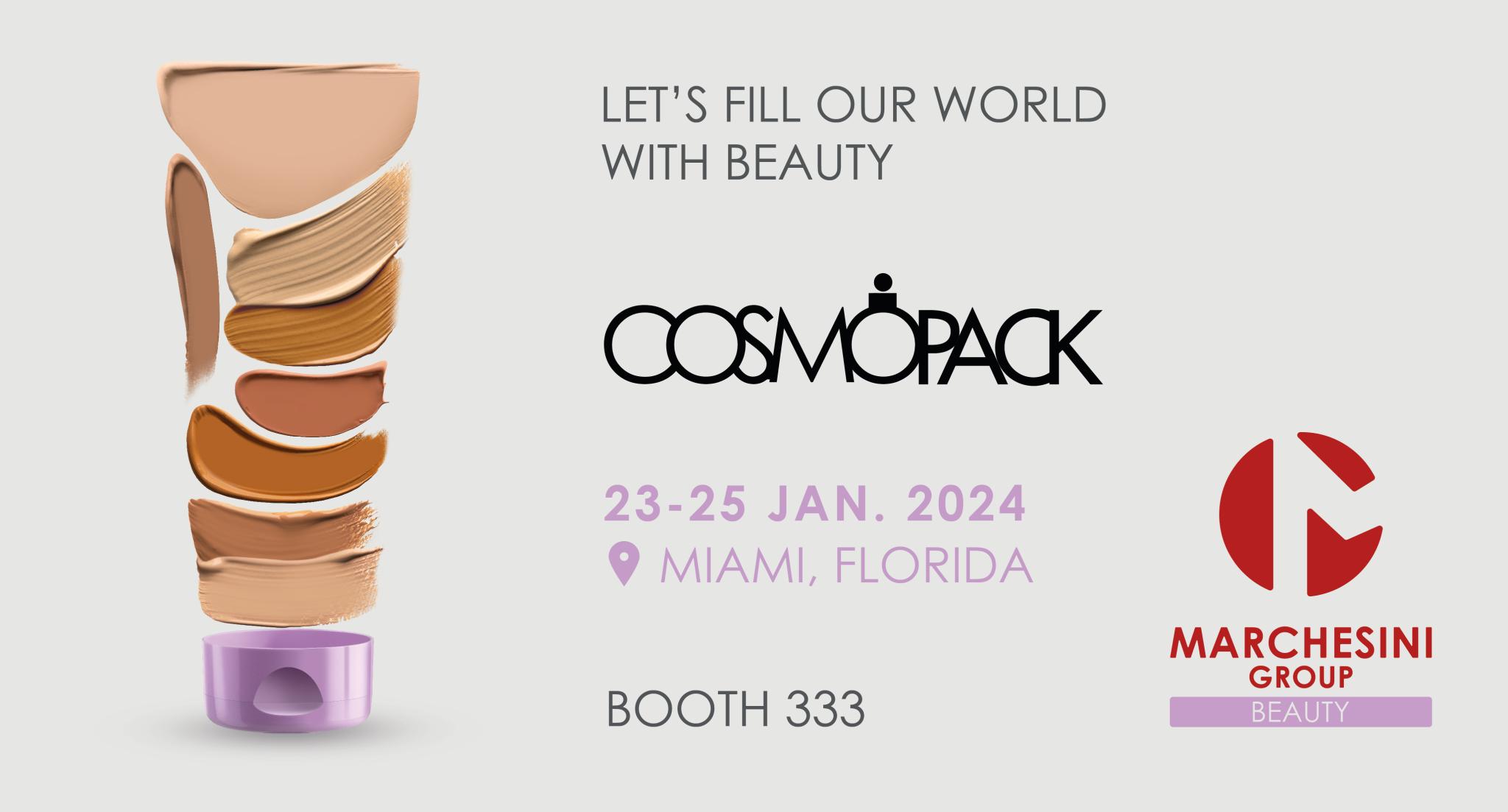 Marchesini Group Beauty at Cosmoprof Miami 2024