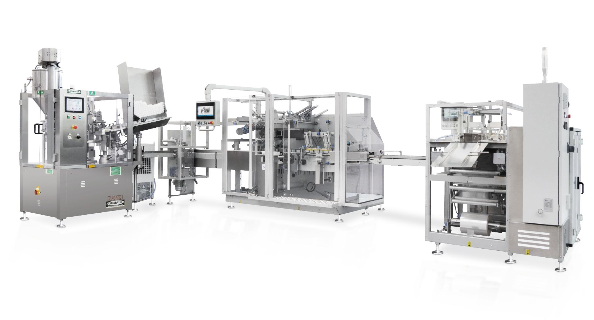Marchesini Group Beauty tube line on show at Cosmopack 2024